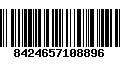 Código de Barras 8424657108896