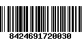 Código de Barras 8424691720030