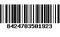 Código de Barras 8424703501923