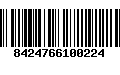 Código de Barras 8424766100224