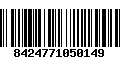 Código de Barras 8424771050149