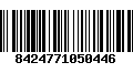 Código de Barras 8424771050446