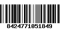 Código de Barras 8424771051849