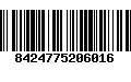 Código de Barras 8424775206016