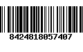 Código de Barras 8424818057407