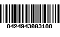 Código de Barras 8424943003188