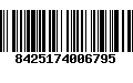Código de Barras 8425174006795
