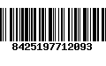 Código de Barras 8425197712093