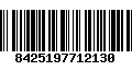 Código de Barras 8425197712130