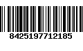 Código de Barras 8425197712185