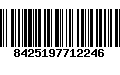 Código de Barras 8425197712246