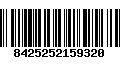 Código de Barras 8425252159320