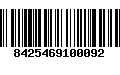 Código de Barras 8425469100092