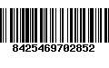 Código de Barras 8425469702852