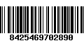 Código de Barras 8425469702890