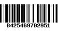 Código de Barras 8425469702951