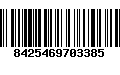 Código de Barras 8425469703385