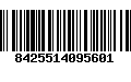 Código de Barras 8425514095601