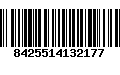 Código de Barras 8425514132177