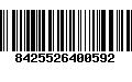 Código de Barras 8425526400592