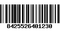 Código de Barras 8425526401230