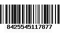 Código de Barras 8425545117877