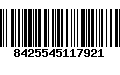 Código de Barras 8425545117921