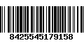 Código de Barras 8425545179158