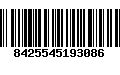 Código de Barras 8425545193086