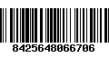 Código de Barras 8425648066706