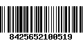 Código de Barras 8425652100519
