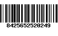 Código de Barras 8425652520249