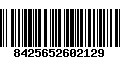 Código de Barras 8425652602129