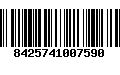 Código de Barras 8425741007590