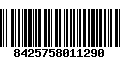 Código de Barras 8425758011290