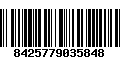 Código de Barras 8425779035848