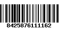 Código de Barras 8425876111162