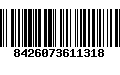 Código de Barras 8426073611318