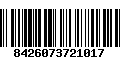 Código de Barras 8426073721017