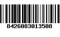 Código de Barras 8426083013508