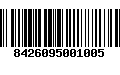 Código de Barras 8426095001005