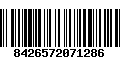 Código de Barras 8426572071286