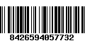 Código de Barras 8426594057732