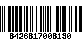 Código de Barras 8426617008130