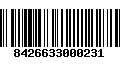 Código de Barras 8426633000231