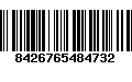 Código de Barras 8426765484732