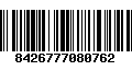 Código de Barras 8426777080762