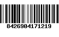 Código de Barras 8426904171219