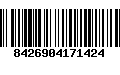 Código de Barras 8426904171424