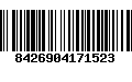 Código de Barras 8426904171523